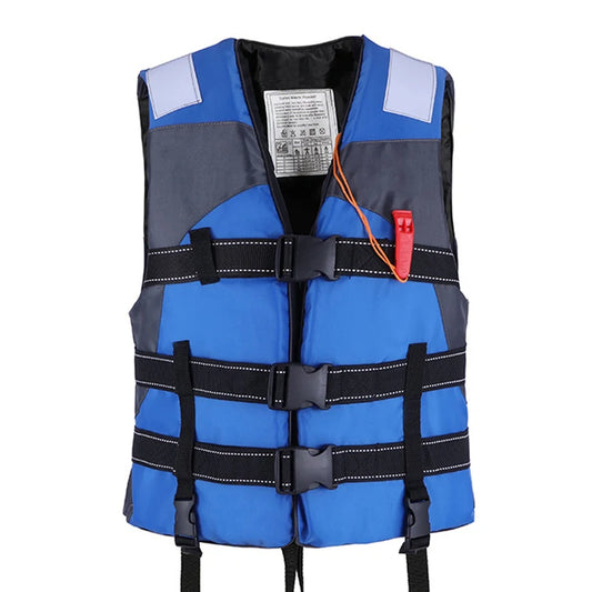 Life Vest with Whistle for Adults, Polyester, , Water Sports, Man Jacket