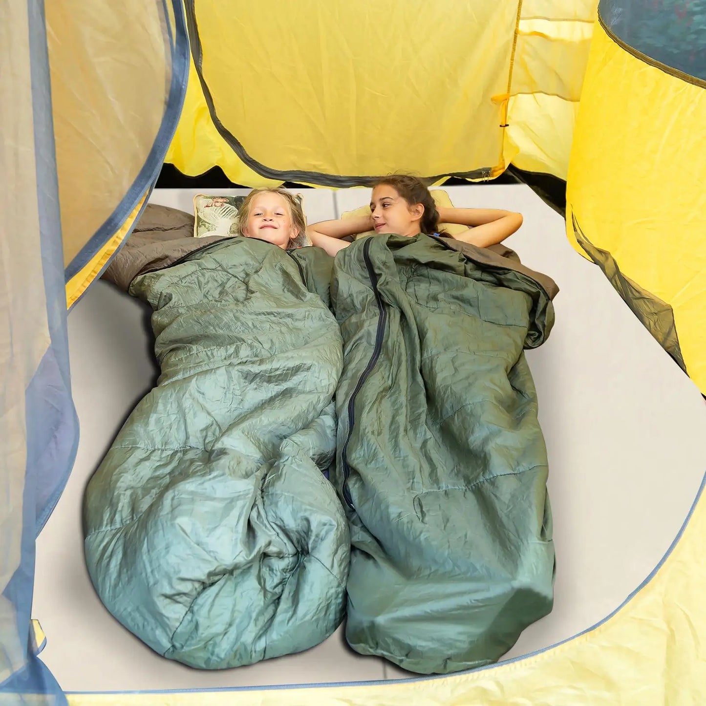 75” x 38” x 2.5” Grey Camping Sleeping Mat Portable Mattress