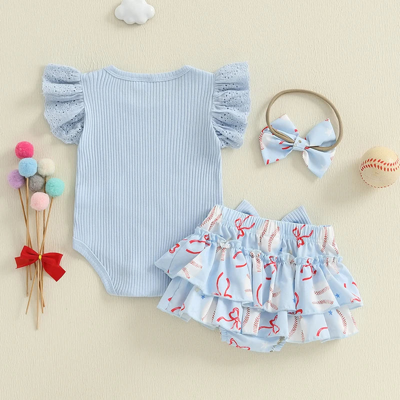 Toddler Boy Soccer Outfit Striped Jersey Shirt Shorts Set