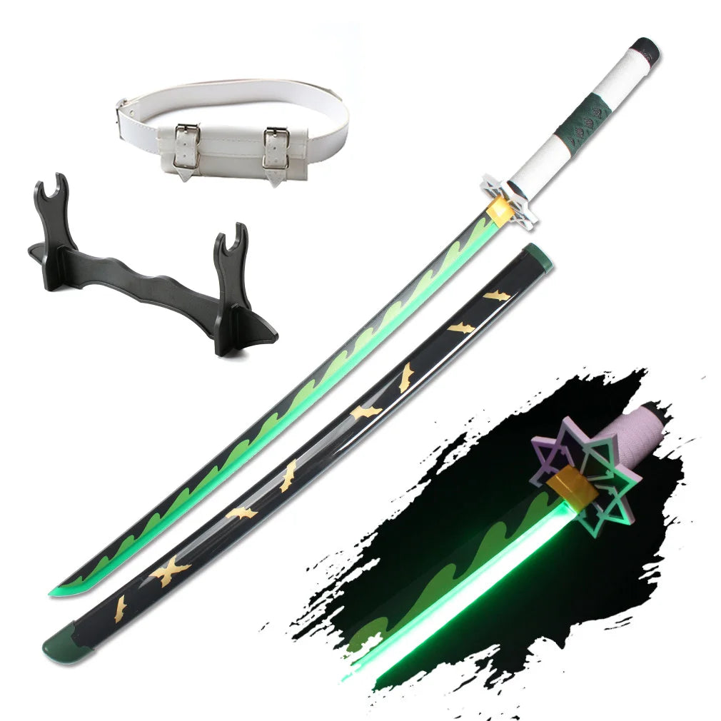 41 Inch Led Light Up Demon Slayer Sword Katana With Belt