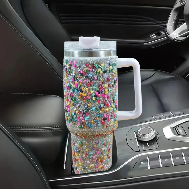 40oz 304 Stainless Steel Insulated Bottle With Handle