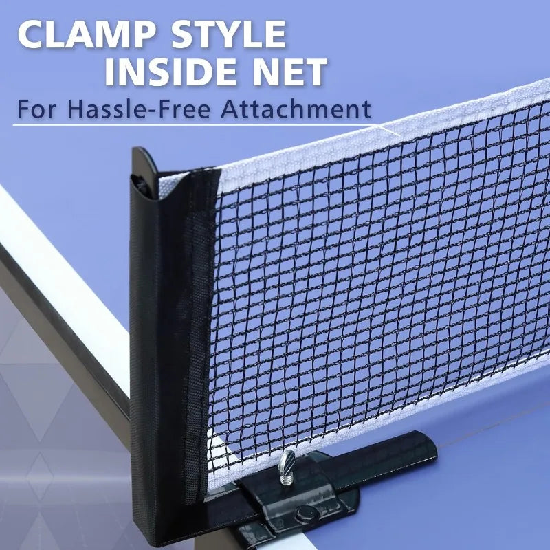 Foldable Table Tennis Table With Paddles And Balls Included