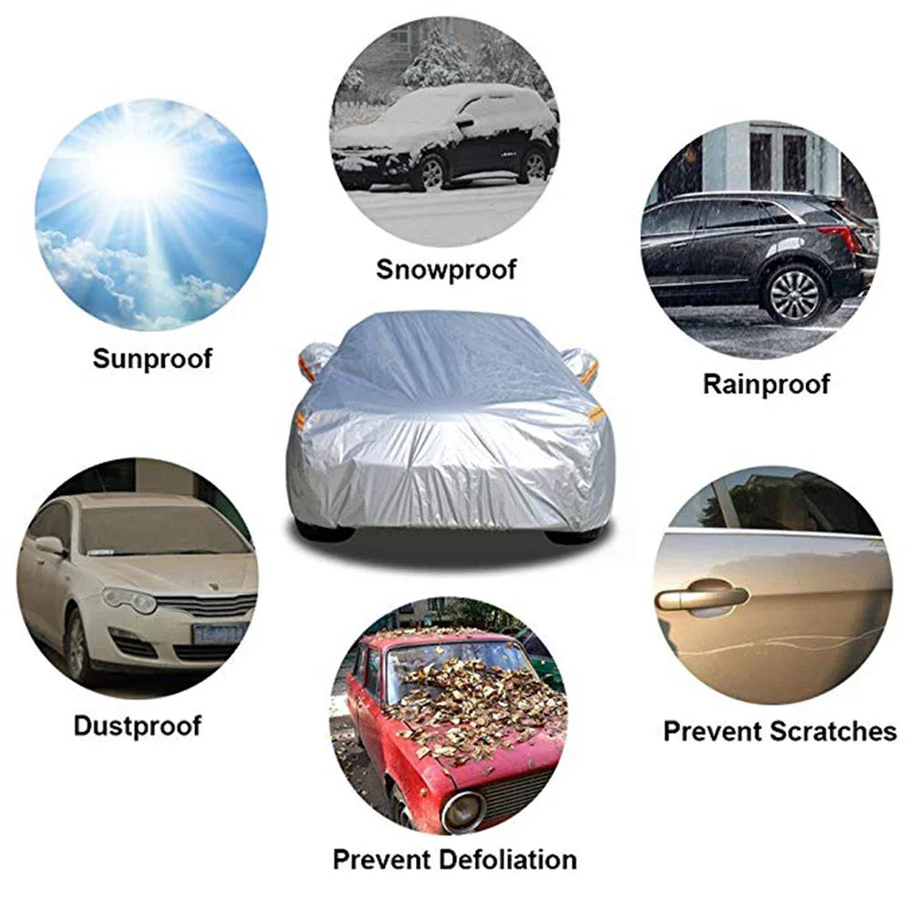 Universal SUV UV Protective Water Proof Full Car Covers