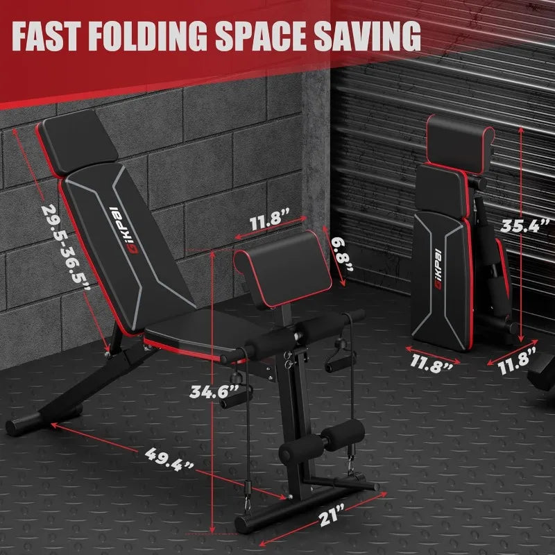 Universal Sports and Outdoors GIKPAL Adjustable Weight Bench