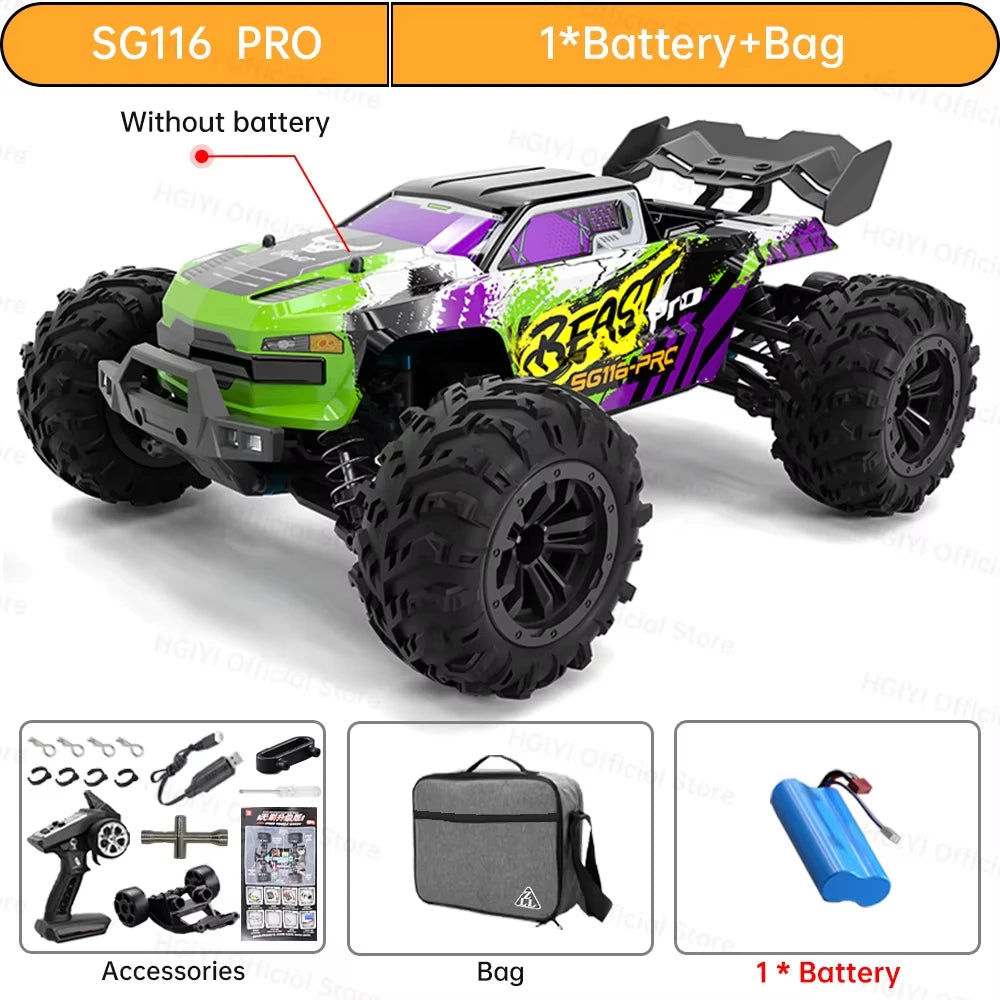 PRO RC Car Brushless 4WD Racing Car  Remote Control Toys