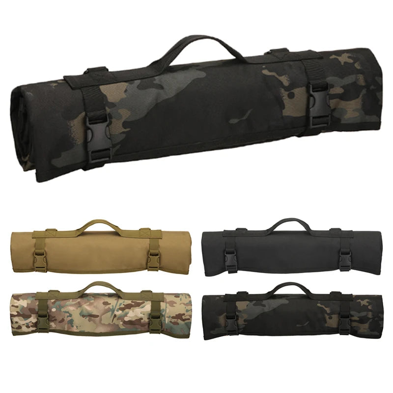 Outdoor Non-slip Shooting Training Mat Double-sided Waterproof Portable  Camping Pad