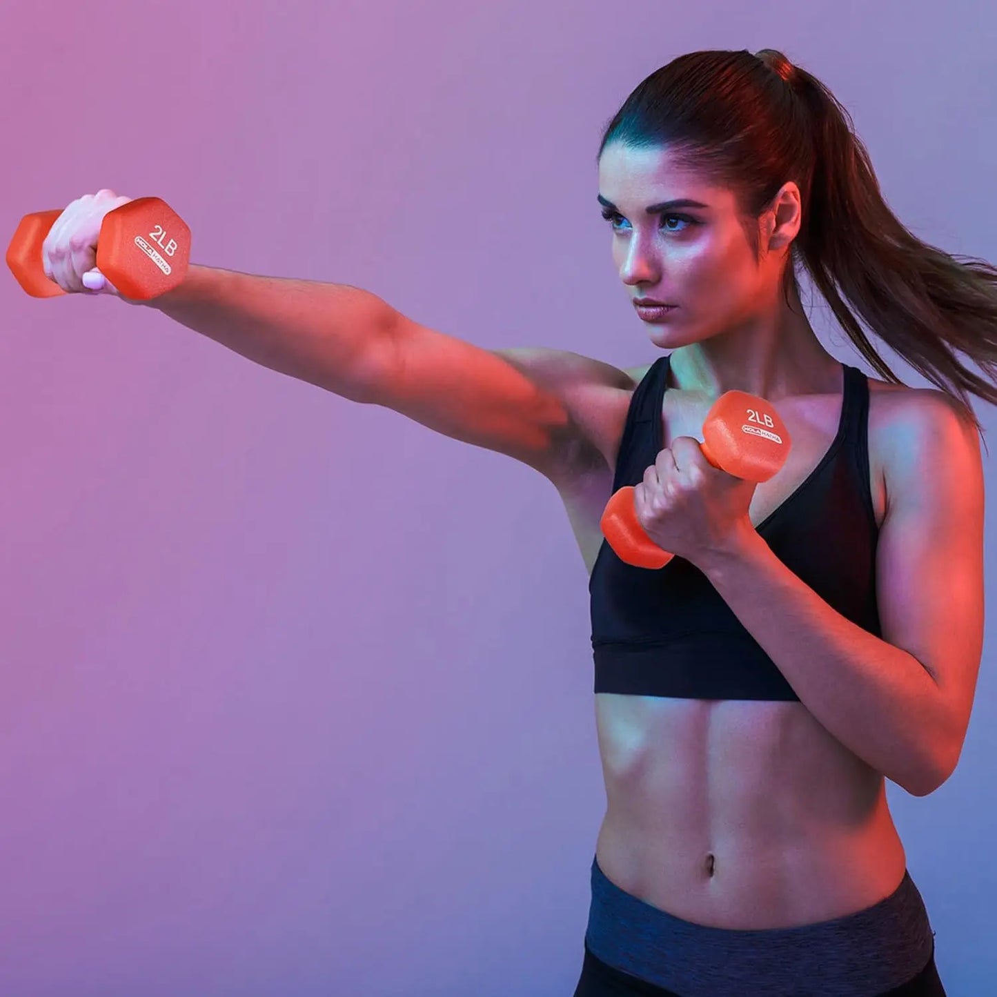 Universal Sports And Outdoors Neoprene Dumbbell Set For Home
