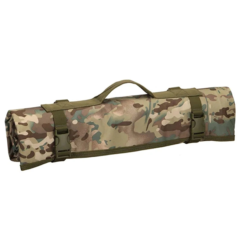 Outdoor Non-slip Shooting Training Mat Double-sided Waterproof Portable  Camping Pad