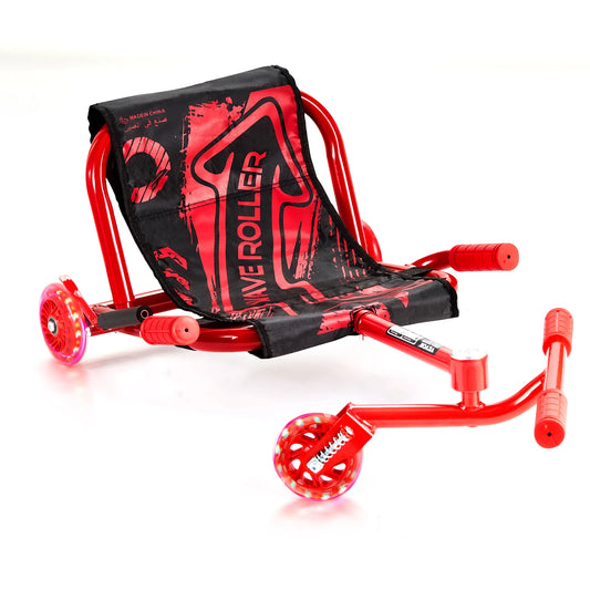 Kids Ride On Scooter Swing 132 to 198 Lbs Capacity Zigzag