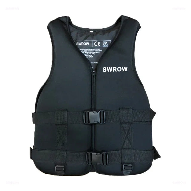 Neoprene Life Jacket for Adult Children New Water Sport Buoyancy Jacket Life Vest