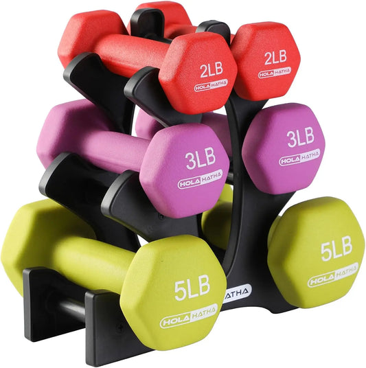 Universal Sports And Outdoors Neoprene Dumbbell Set For Home