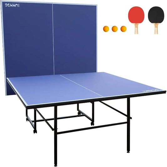 Foldable Table Tennis Table With Paddles And Balls Included