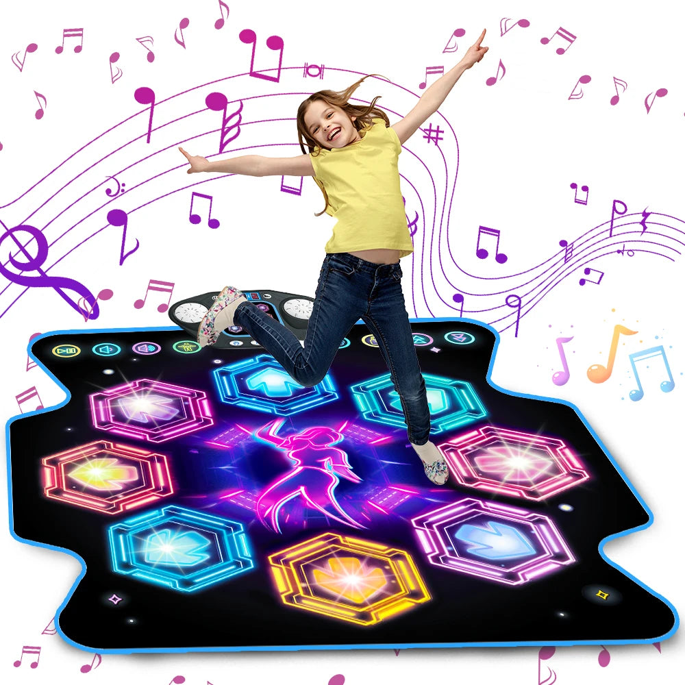 Outdoor Dance Mat 27 Levels 6 LED Keys Light Up Bluetooth
