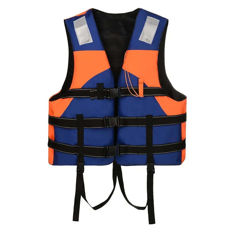 Life Vest with Whistle for Adults, Polyester, , Water Sports, Man Jacket