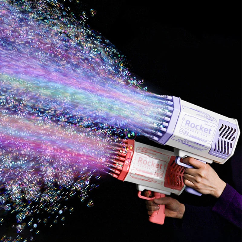 Bubble Gun Machine Gun Automatic Blower for Kids Fun