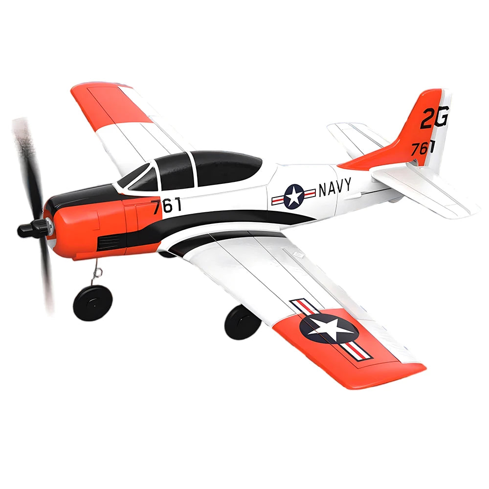 Mini T-28 Trojan 761-9 EPP 400mm Wingspan 2.4G 6-Axis Gyro RC Airplane Trainer Fixed Wing