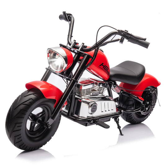 24V Kids Electric Dirt Bike Two Wheeler With Handbrake