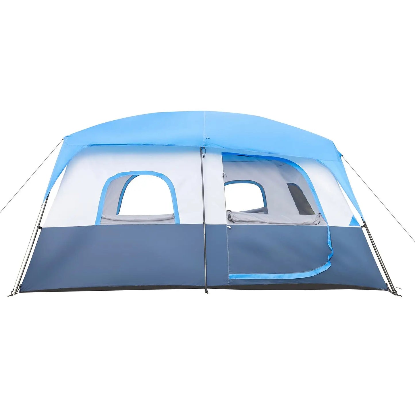 14 Person Camping Tent 430x430x210cm Polyester Fiberglass