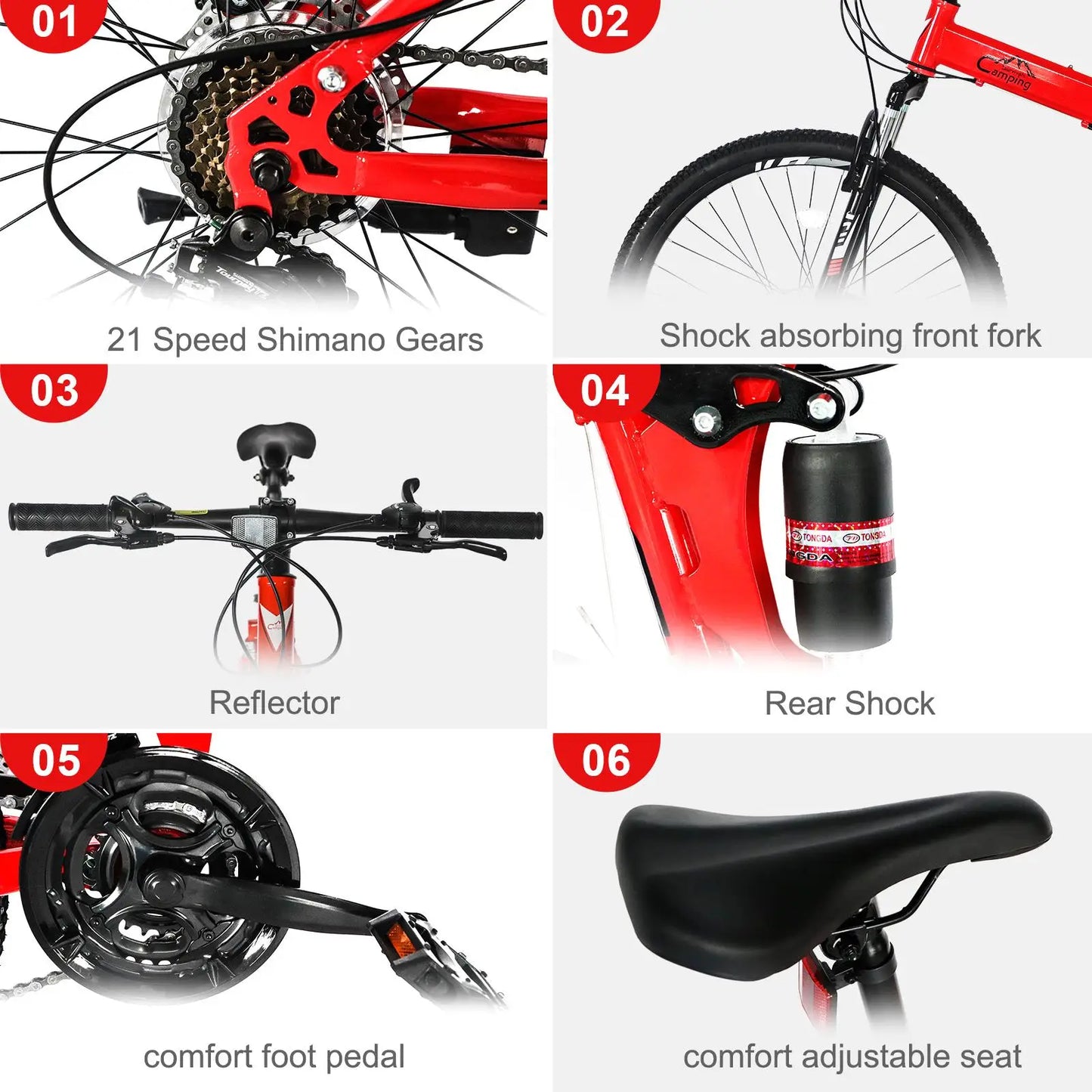 26 Inch Land Rover Mountain Bike 21 Speed High Carbon