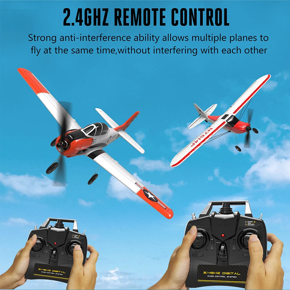 Mini T-28 Trojan 761-9 EPP 400mm Wingspan 2.4G 6-Axis Gyro RC Airplane Trainer Fixed Wing