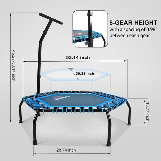 Department Rebounder Trampoline For Gym Cardio Workout