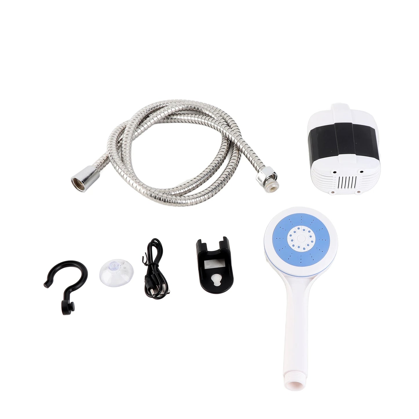 Electric Shower Pump Portable Camping Shower Outdoor USB Rechargeable Camping Equipment