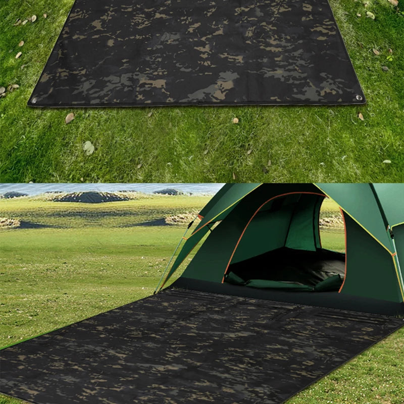 Outdoor Non-slip Shooting Training Mat Double-sided Waterproof Portable  Camping Pad